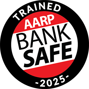 AARP BankSafe Trained Seal 2025