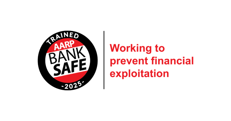 2025 Trained AARP BankSafe Seal