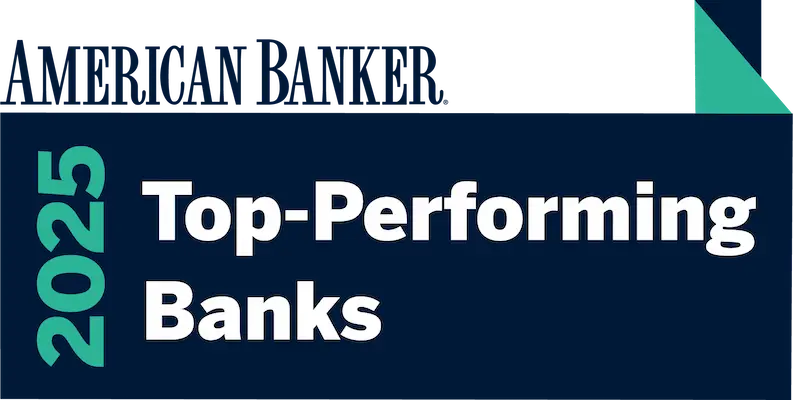 2025 Top Performing Bank Award